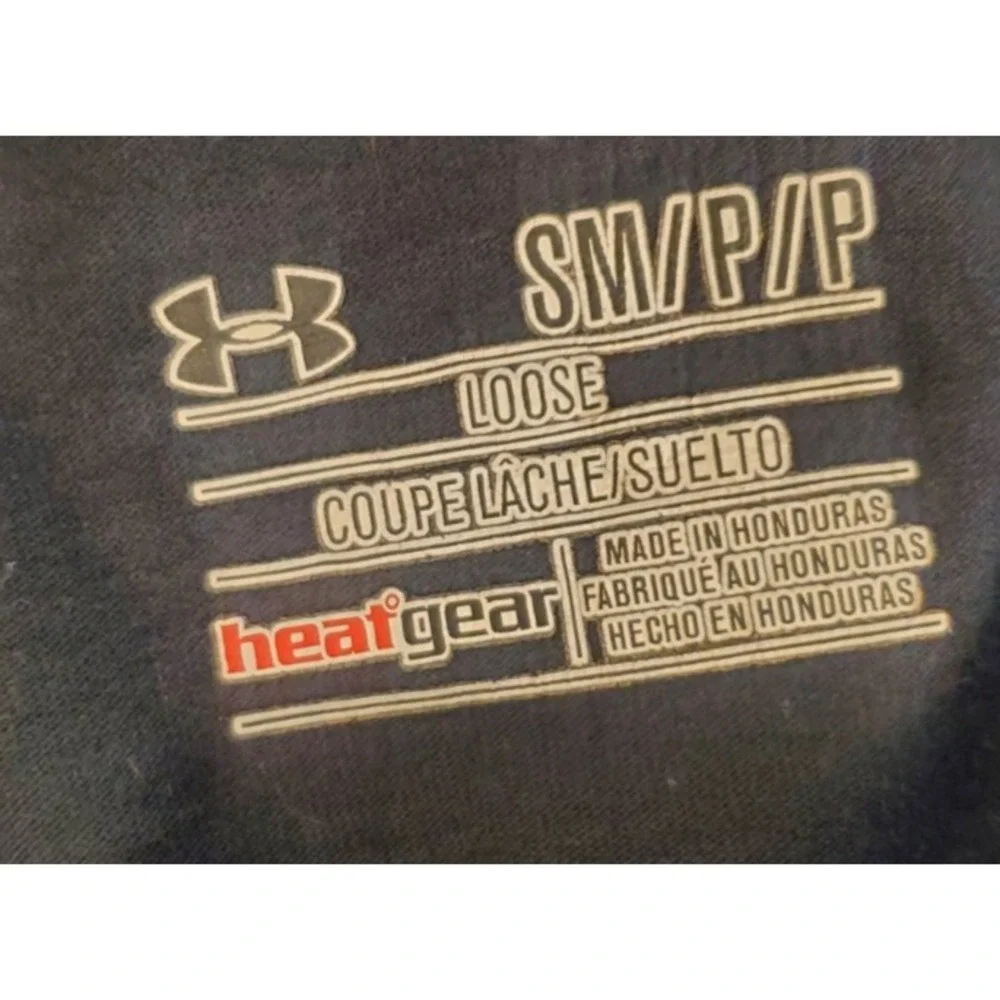 Under Armour Men's S Heat Gear‎ Loose Black T-Shirt